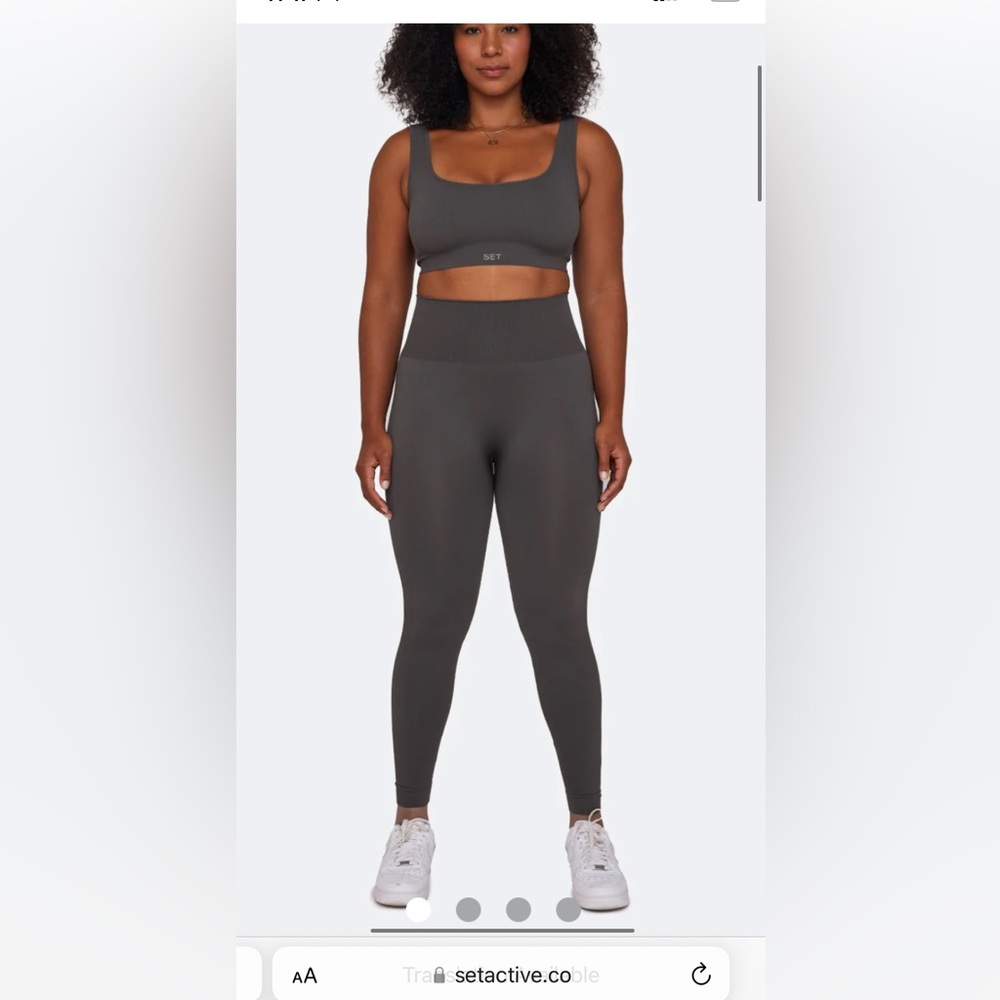 Set Active SculptFlex Leggings in Onyx
